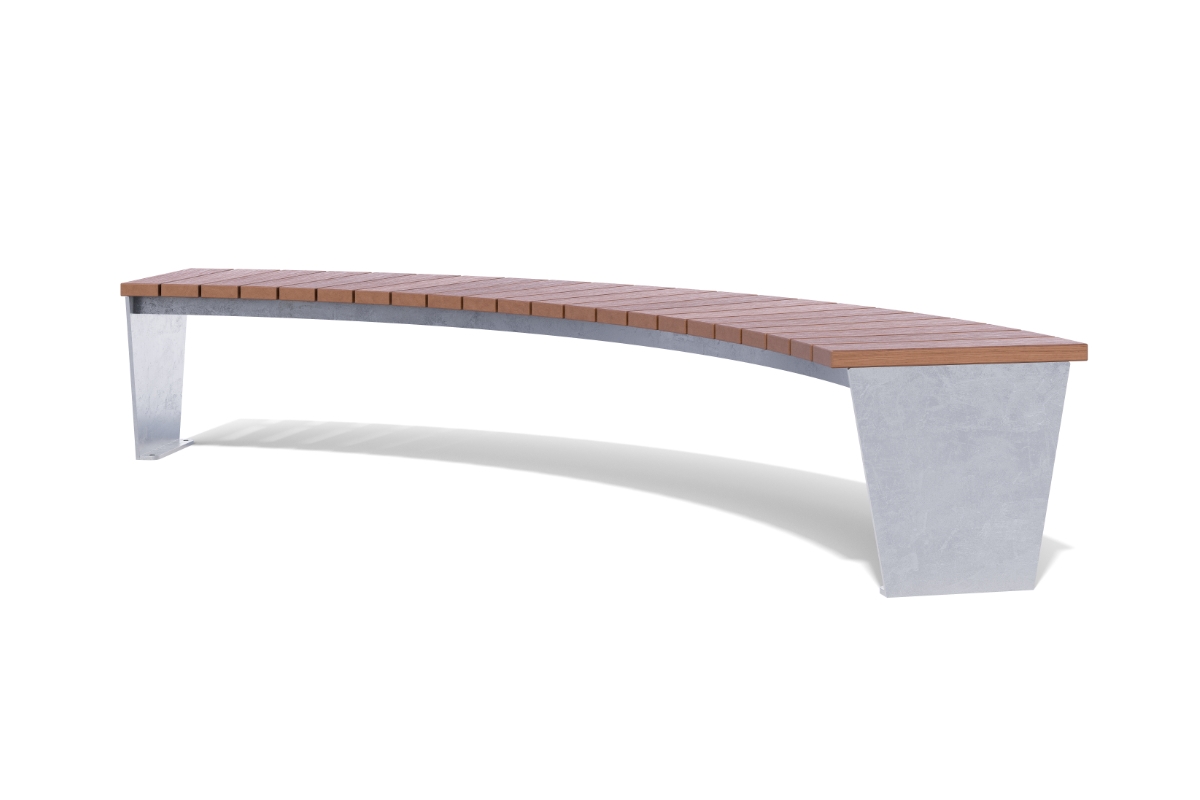 Wave Curved Bench